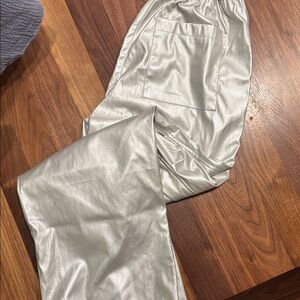 Style Rack Silver Track Pants